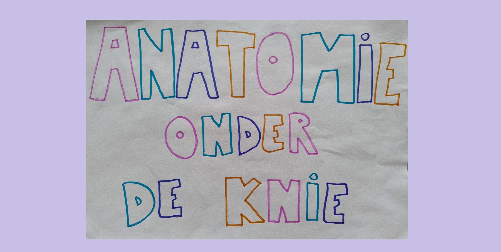 Anatomie onder de knie round up post – 1